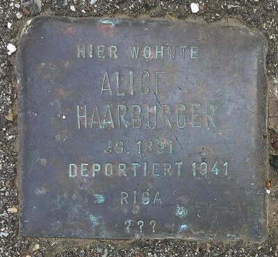 Workshop Ein Stolperstein und seine Geschichte